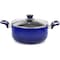 Oster 7 Piece Non Stick Aluminum Cookware Set in Blue 128654.07 - alternate 9
