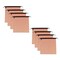 Mytee Products (8 Pack) 18in x 18in Orange Jersey Mesh Safety Flags for Trucks w/ Rubber Bungee, 8PK JMF-B-ORANGEx8 - alternate 1