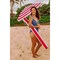 Picnic Time Family Of Brands 5.5 Ft. Portable Beach Umbrella, Red Cabana Stripe 822-00-336-000-0 - alternate 5