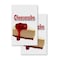 Signmission Cheesecake, Vinyl Decals Only 24 Inch x 36 Inch, Vinyl Decal, 2PK DSB-2436-2PACK-Cheesecake - alternate 1