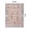 World Rug Gallery Vintage Distressed Machine Washable Area Rug 5 ft x 7 ft Red 6034 RED5X7 - alternate 6