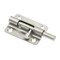 Prime-Line Door and Gate, Slide Barrel Bolt Latch 3 inch with Screws, Stainless Steel (Single Pack) U 117551 - alternate 2