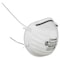 3M 3M N95 Sanding and Fiberglass Cup Disposable Respirator 8200 White 3 pk 8200H3-DC - alternate 2