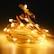 Elegani 20 LED Yellow Fairy String Lights - 7ft Silver Copper Wire Decorative Lights PH-20LD-FRY-YLW - alternate 2