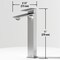 Vigo Dunn Single Handle Single Hole Bathroom Vessel Faucet in Brushed Nickel VG03036BN - alternate 4