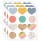 Carson Dellosa We Belong Hearts & Dots Cut-Outs, 36-Piece Set, 3PK 120646 - alternate 1