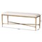 Baxton Studio Fumiye Accent Bench with Hand-Forged Metal Frame 270-14709-ZORO - alternate 5
