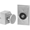Edwards Signaling Electromagnetic Door Holder, Flush Wall Mounted, Aluminum 1504-AQN5 - alternate 1