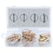Prosource Lynch Pin Assortment, Steel, Zinc, 25-Piece 61213 - alternate 3