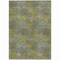 Homeroots 8' X 10' Gray Lime Green And Silver Polka Dot Washable Indoor Outdoor Area Rug 614680 - alternate 5