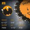 Powertec 6-1/2in Circular Saw Blade, 5/8in Arbor, 3/32in Kerf, 24-Tooth Carbide-Tipped Blade - 2PK 14024-P2 - alternate 4