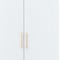 Homeroots 74" White Carved Geometric Two Door Two Drawer Combo Dresser 568811 - alternate 4