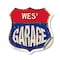 Signmission Wes's Garage, 12 Inch X 12 Inch, Vinyl Decal SHI-D-12-383-WES - alternate 1