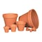 Deroma 6.3'' Red Terra Cotta Clay Standard Planter 01160PZ - alternate 2
