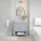 James Martin Vanities Breckenridge 30" Single Vanity, Serenity Blue, w/ 3 CM Tajnar Eclos Top 330-V30-SRB-3TJR - alternate 6