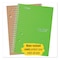Five Star Wirebound Notebook, 1 Sub, Med/College Rule, Green, 11x8.5, 100 Shts 72055 - alternate 9