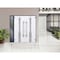 Vdomdoors Steel Double Doors Deux 1717 Gray Graphite Sidelight Exterior Window Stainless Inserts Single Moder DEUX1717DEXD-GRE-RH-W72+14 x H80 - alternate 6