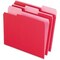 Pendaflex FOLDER, FILE, LTR, 1/3, RED/PNK, 100PK 15213RED - alternate 2
