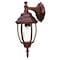 Homeroots Dark Brown Hanging Globe Lantern Wall Light 398563 - alternate 1