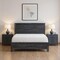 Homeroots Three Piece Gray Solid Wood Bedroom Set 523977 - alternate 5
