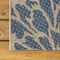 Jonathan Y Zinnia Modern Floral Textured Weave Navy/Green 2 ft. x 14 ft. Indoor/Outdoor Runner Rug SMB110B-214 - alternate 4