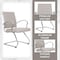 Leisuremod Benmar Modern Office Chair with Faux Leather Sled Base Task Chair & Arms BGO19TL - alternate 2