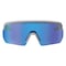 Ergodyne Matte Gray Frame High Contrast Ice Blue Mirror Lens Safety Glasses, High Contrast Mirrored Lens AEGIR-HCMI - alternate 8
