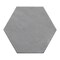 Andova Tiles Deroe- Hex 9-in. x 10-in. Hexagon Honeycomb Matte Porcelain Wall & Floor Tile, 9PK ANDDERH1358 - alternate 5