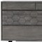 Homeroots 61" Gray Solid Wood Six Drawer Double Dresser 518618 - alternate 5