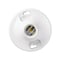 Pass & Seymour Lamp Holder with Cage Neck, 250 V, 660 W, Plastic Housing Material, White 276WHCC18 - alternate 2
