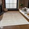 Homeroots 3' X 5' Beige And Ivory Ombre Washable Indoor Outdoor Area Rug 595781 - alternate 7
