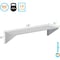Amgood 14 in. x 48 in. Stainless Steel Tubular Wall Shelf WS-TR-1448-Z - alternate 5
