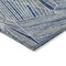 Homeroots 3' X 5' Denim Blue Gray And Ivory Geometric Washable Indoor Outdoor Area Rug 594773 - alternate 6