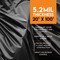 Xpose Safety Tarp, 20 ft x 100 ft, 5.2 mil, Black, Polyethylene B-620IS-X - alternate 4