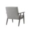 Homeroots 30" Gray Linen Arm Chair 533962 - alternate 5
