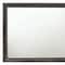 Homeroots 36" Gray Wood Framed Mounted Dresser Mirror 486426 - alternate 5