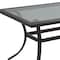 Homeroots 21" Black Metal Outdoor Coffee Table 535191 - alternate 4