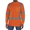 Ergodyne Hi-Vis Shirt, XL, Orange, Long Sleeve 22065 - alternate 1