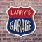 Signmission Larry's Garage, 6 inch X 6 inch, Plastic Sign, 2PK SHI-P-2PACK-6-383-LARRY - alternate 3