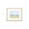 Homeroots Watercolour II Gold Framed Print Wall Art 525156 - alternate 3