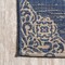 Jonathan Y Tuscany Ornate Medallions Navy/Beige 2 ft. x 10 ft. Indoor/Outdoor Runner Rug SMB121A-210 - alternate 4
