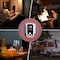 Elama 5 in 1 Plug in Carbon and Gas Alarm with HD Screen 750124702M - alternate 3