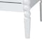 Baxton Studio Lucera Mid-Century White Bobbin Wood 4-Drawer Chest 257-14124-ZORO - alternate 5