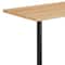 Flash Furniture Bennett 30 in x 60 in Solid Wood Indoor Tabletop in Natural with 22 in x 22 in Bar Height GSF-REC3060-NAT-T2222B-GG - alternate 7