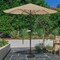 Pure Garden 9-Foot Outdoor Patio Umbrella, Sand 50-LG1040B - alternate 4