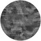 Homeroots 8' Gray Charcoal And Silver Round Abstract Washable Indoor Outdoor Area Rug 587136 - alternate 8