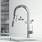 Vigo Hart Hexad Single Handle Pull-Down Spout Kitchen Faucet in Stainless Steel VG02034ST - alternate 5