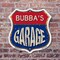 Signmission Bubba's Garage, 6 inch X 6 inch, Plastic Sign, 2PK SHI-P-2PACK-6-383-BUBBA - alternate 5