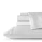 Homeroots Six Piece White Microfiber Sheet Set 523849 - alternate 4