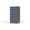 Strong Hold 6 drawer cabinet - (1x 6ft, 2x 7ft, 2x 8ft, 1x 12ft) - Blue accents - Keyed Alike S3060-PPAAS-0602FS - alternate 3